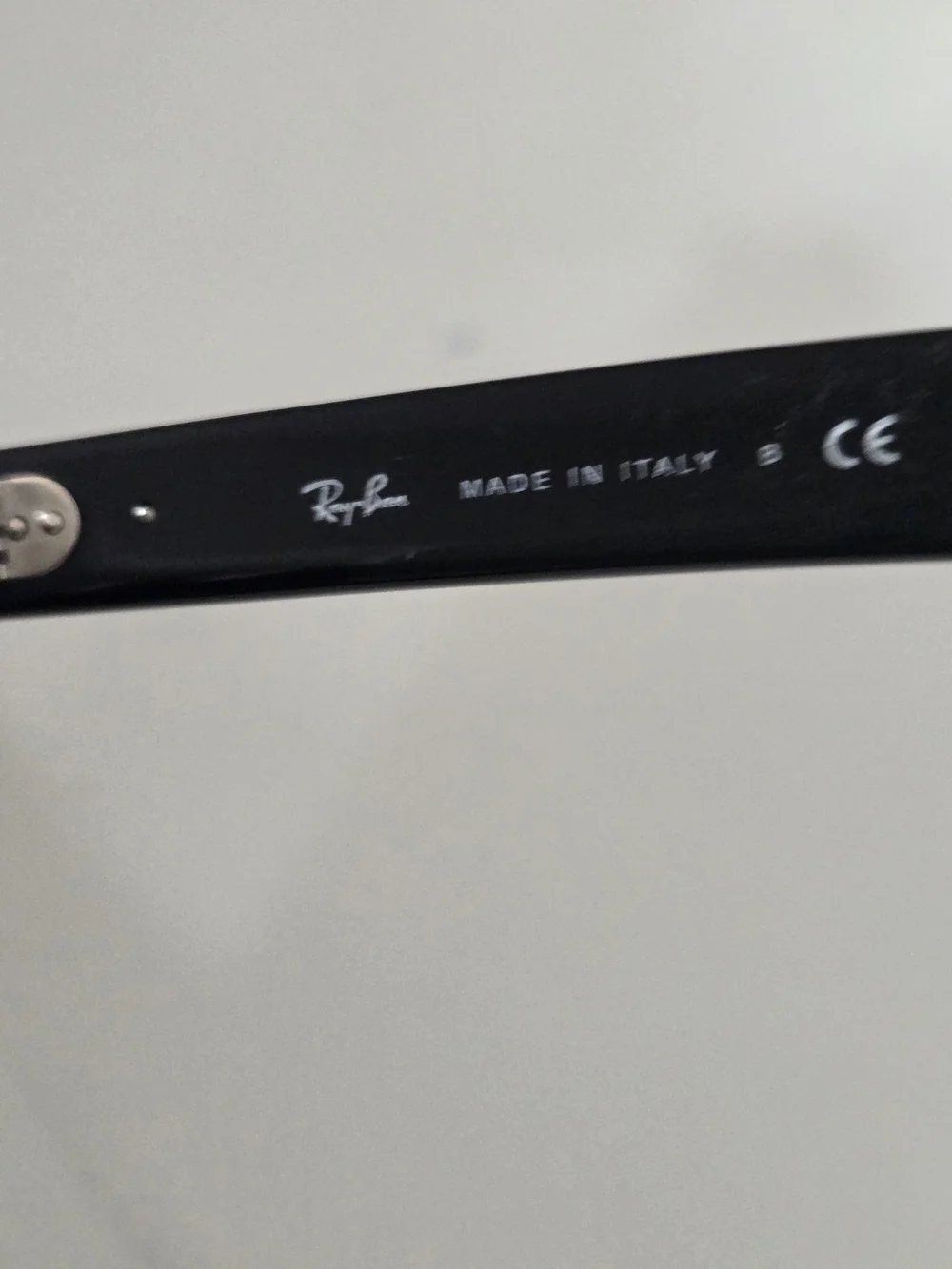 Ray-Ban Black Oval Cat-Eye Sunglasses